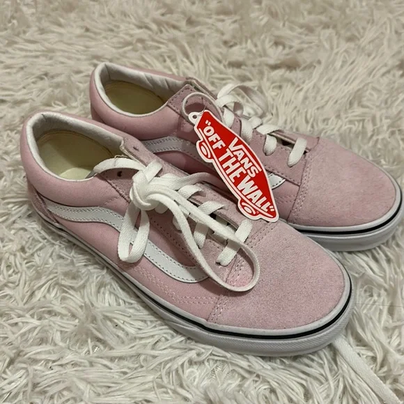 Vans Shoes New Old Skool Pink Vans Never Worn Poshmark